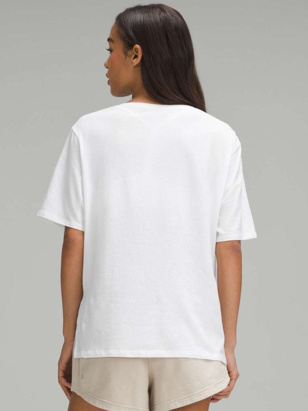 Lululemon Relaxed-Fit Boatneck T-Shirt - 10 White - Picture 2 of 6